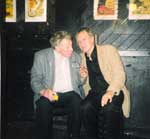 1992 - In the Cavern Club in Liverpool with Bob Wooller   