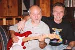 1995 - with Sonny Curtis, guitarist and song-writer  