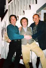  1991 - with the two Mals in Purley  