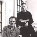 1995 with Bryan Adams at his London house   