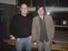 November 2008 Heartless music co-producers Michael Keeney and Joe Echo in London studio