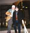1995? In Atlanta USA with the my friend author James Herbert 