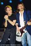 Me and Chrissie Stewart playing together in Sweden in The Diesel Band .
