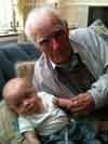 grandson Leo wih his great Uncle Bill