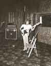 1977 Alan in Bohus Studios during Rocking All Over The World recording
