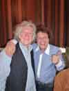 Summer 2013 Noddy Holder and Leo Sayer at our ‘Old Boy’s (and girls)’ Lunch 